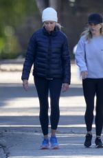 REESE WITHERSPOON Out Hiking with Friend in Los Angeles 02/13/2024