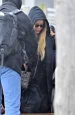 RIHANNA and ASAP Rocky Leaves Aman Hotel in Venice 02/23/2024