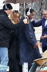 RIHANNA and ASAP Rocky Leaves Aman Hotel in Venice 02/23/2024