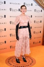 ROSAMUND PIKE at EE Bafta Film Awards 2024 Nominees Party in London 02/17/2024
