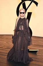 ROSE at Saint Laurent Womenswear Fall/winter Show at Paris Fashion Week 02/27/2024