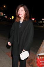 ROSE BYRNE Arrives at LuckyChap Production & Warner Bros Private Party at Delilah in West Hollywood 02/12/2024