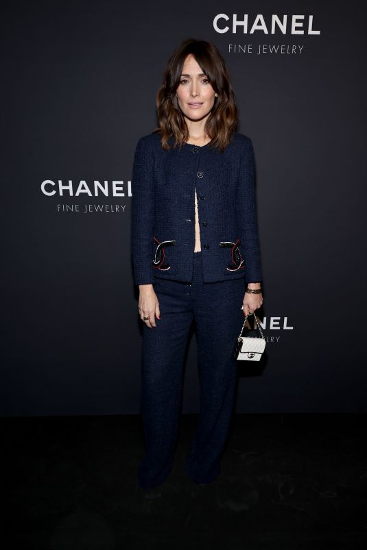 ROSE BYRNE at Chanel Dinner to Celebrate Watches & Fine Jewelry Fifth Avenue Flagship Boutique Opening in New York 02/07/2024
