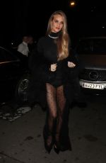 ROSIE HUNTINGTON-WHITELEY Arrives at British Vogue and Tiffany & Co BAFTA Afterparty in London 02/18/2024