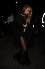 ROSIE HUNTINGTON-WHITELEY Arrives at British Vogue and Tiffany & Co BAFTA Afterparty in London 02/18/2024