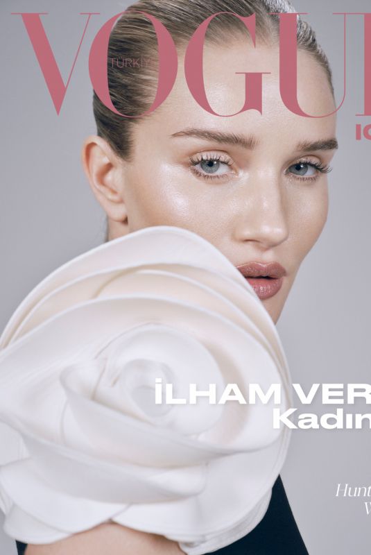 ROSIE HUNTINGTON-WHITELEY for Vogue Turkey, February 2024