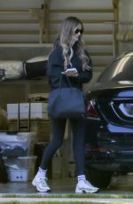 ROSIE HUNTINGTON-WHITELEY Leaves a Workout in Los Angeles 02/17/2024