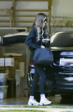 ROSIE HUNTINGTON-WHITELEY Leaves a Workout in Los Angeles 02/17/2024