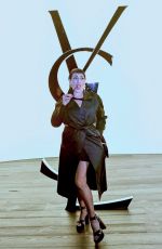 ROSSY DE PALMA at Saint Laurent Womenswear Fall/Winter 2024-2025 Show at Paris Fashion Week 02/27/2024
