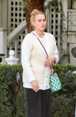 RUMER WILLIS and KATEY SAGAL Out at San Vicente Bungalows in West Hollywood 02/23/2024