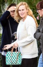 RUMER WILLIS and KATEY SAGAL Out at San Vicente Bungalows in West Hollywood 02/23/2024
