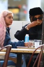 SAB ZADA Out for Alfresco Lunch in Beverly Hills 02/08/2024