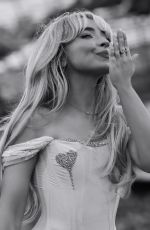 SABRINA CARPENTER at a Photoshoot, February 2024