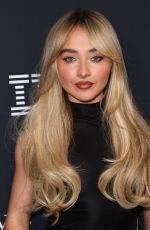 SABRINA CARPENTER at Clive Davis Pre-Grammy Gala in Los Angeles 02/03/2024