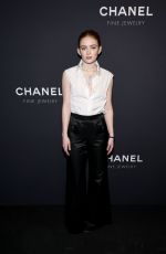 SADIE SINK at Chanel Celebrate Watches & Fine Jewelry Fifth Avenue Flagship Boutique Opening in New York 02/07/2024