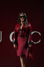 SALMA HAYEK at Gucci Fashion Show at Milan Fashion Week 02/23/2024