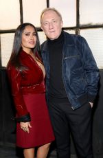 SALMA HAYEK at Gucci Fashion Show at Milan Fashion Week 02/23/2024