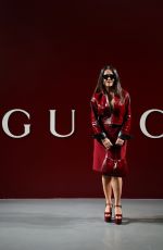SALMA HAYEK at Gucci Fashion Show at Milan Fashion Week 02/23/2024