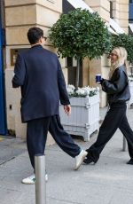 SAMARA WEAVING Arrives at Ritz Hotel in Place Vendome in Paris 02/27/2024