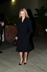 SAMARA WEAVING Leaves Lucky Chap/Warner Bros Celebration at Delilah in West Hollywood 02/12/2024