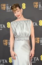 SANDRA HULLER at EE Bafta Film Awards 2024 in London 02/18/2024