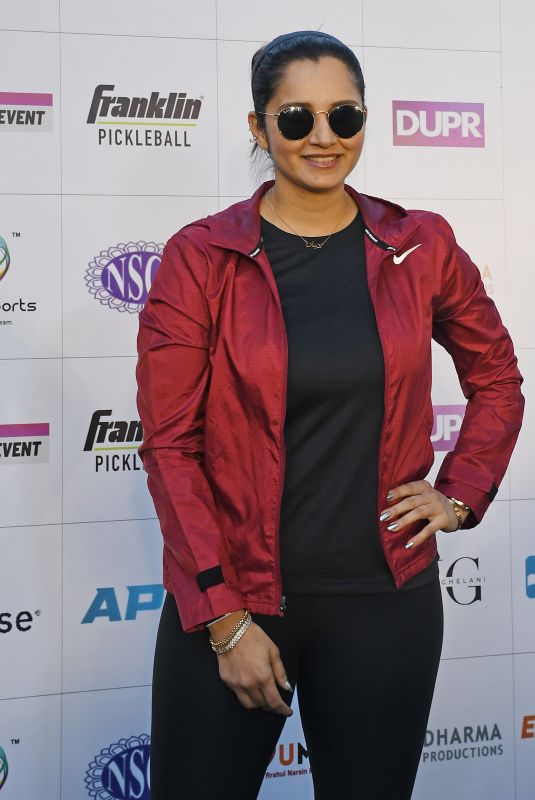 SANIA MIRZA Arrives Indian Open 2024 Pickleball Tournament in Mumbai 02/09/2024