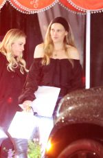 SARA FOSTER Celebrates Her 43rd Biirthday with Friends in West Hollywood 02/06/2024