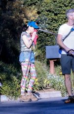 SARAH SILVERMAN and Rory Albanese Out for a Morning Walk in Los Angeles 02/25/2024