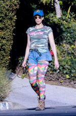 SARAH SILVERMAN and Rory Albanese Out for a Morning Walk in Los Angeles 02/25/2024