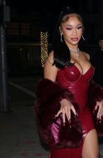 SAWEETIE Hosted an Event at Creed Store in Beverly Hills 02/22/2024