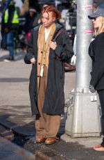 SCARLETT JOHANSSON Directing on the Set of Eleanor, the Great in New York 02/26/2024