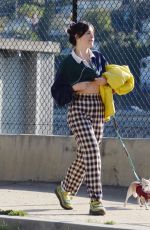 SCOUT WILLIS Out for a Dog Walk in Los Angeles 02/09/2024