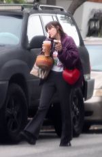 SCOUT WILLIS Out Visit Her Sister Tallulah in Los Angeles 02/24/2024