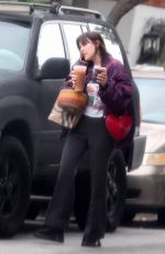 SCOUT WILLIS Out Visit Her Sister Tallulah in Los Angeles 02/24/2024