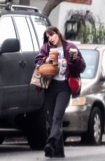 SCOUT WILLIS Out Visit Her Sister Tallulah in Los Angeles 02/24/2024