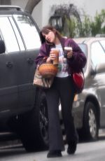 SCOUT WILLIS Out Visit Her Sister Tallulah in Los Angeles 02/24/2024