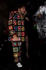 SELENA GOMEZ and Benny Blanco Arrives at Gucci