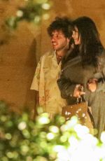 SELENA GOMEZ and Benny Blanco Arrives Out for Dinner at Nobu in Malibu 02/22/2024
