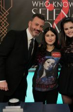SELENA GOMEZ at Jimmy Kimmel Live 02/23/2024