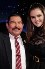 SELENA GOMEZ at Jimmy Kimmel Live 02/23/2024