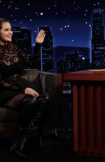 SELENA GOMEZ at Jimmy Kimmel Live 02/23/2024