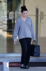 SELENA GOMEZ Leaves Her Rare Beauty Offices in Los Angeles 02/21/2024