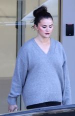 SELENA GOMEZ Leaves Her Rare Beauty Offices in Los Angeles 02/21/2024