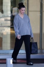 SELENA GOMEZ Leaves Her Rare Beauty Offices in Los Angeles 02/21/2024
