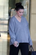 SELENA GOMEZ Leaves Her Rare Beauty Offices in Los Angeles 02/21/2024