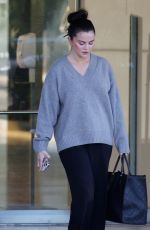 SELENA GOMEZ Leaves Her Rare Beauty Offices in Los Angeles 02/21/2024