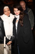 SELENA GOMEZ Night Out in Paris 02/18/2024