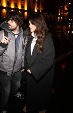 SELENA GOMEZ Night Out in Paris 02/18/2024