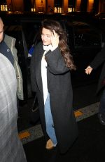 SELENA GOMEZ Night Out in Paris 02/18/2024
