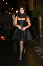 SELENA GOMEZ Out and About in Paris 02/18/2024